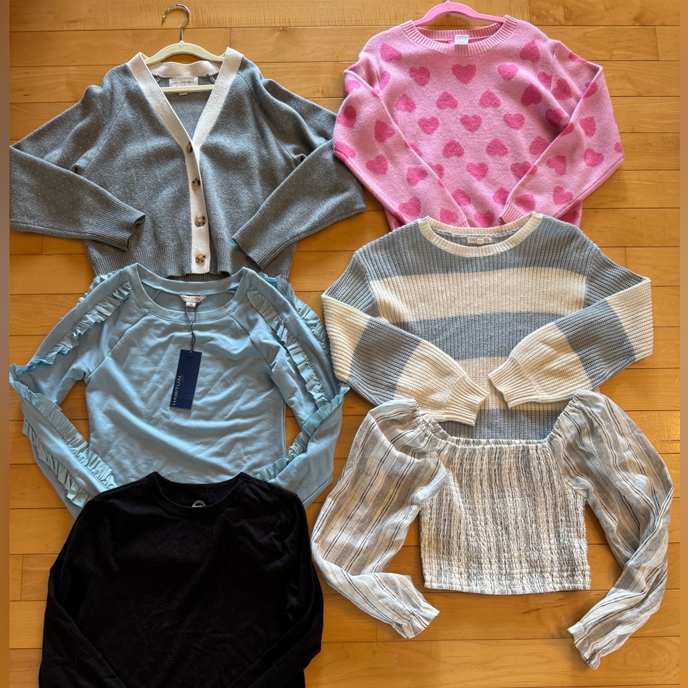 Girls size 10/12 Shirt Bundle